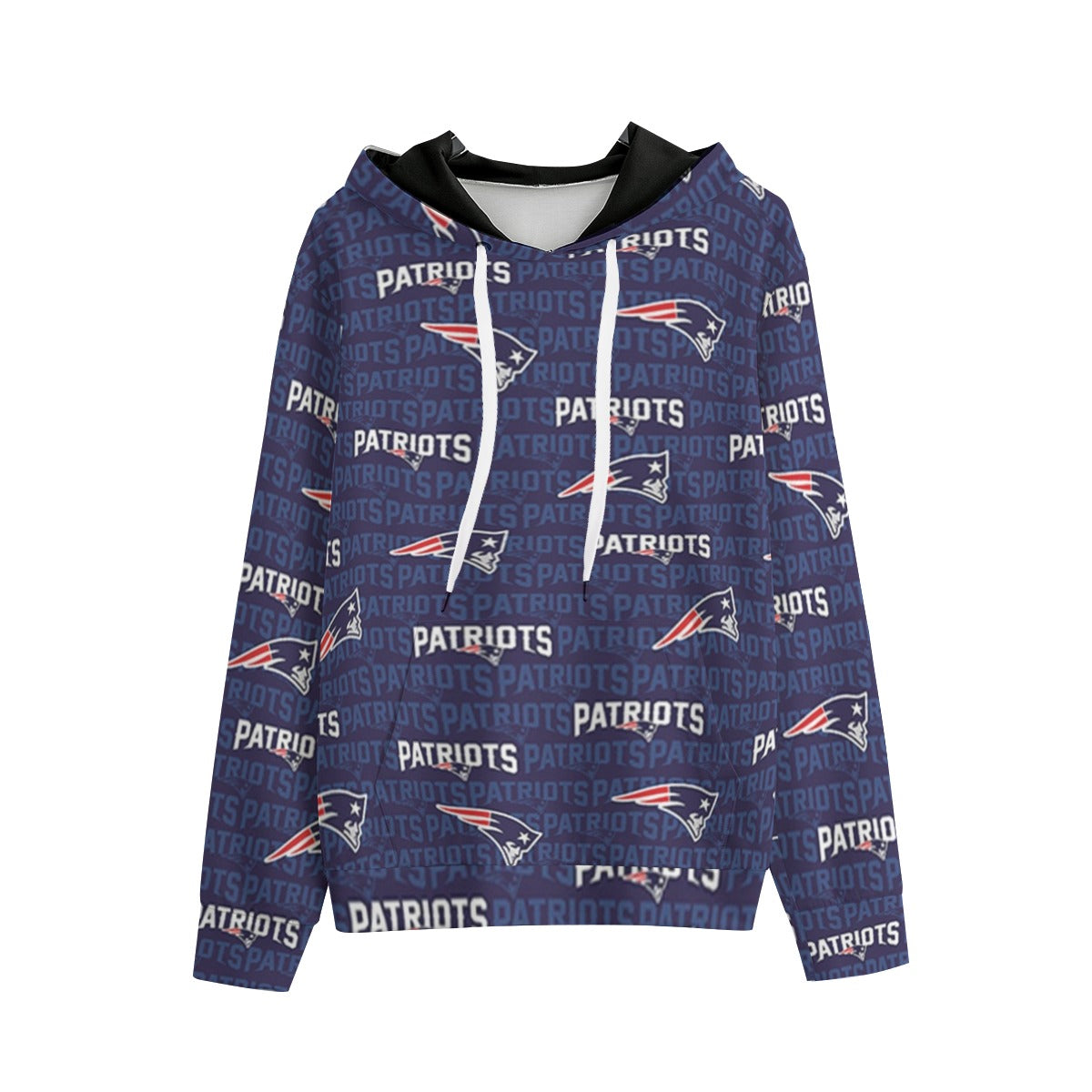 New England Football Game Day All-Over Print Unisex Pullover Hoodie | 310GSM Cotton