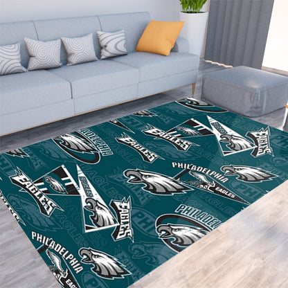 Philadelphia Football Game Day Felt Floor Mat