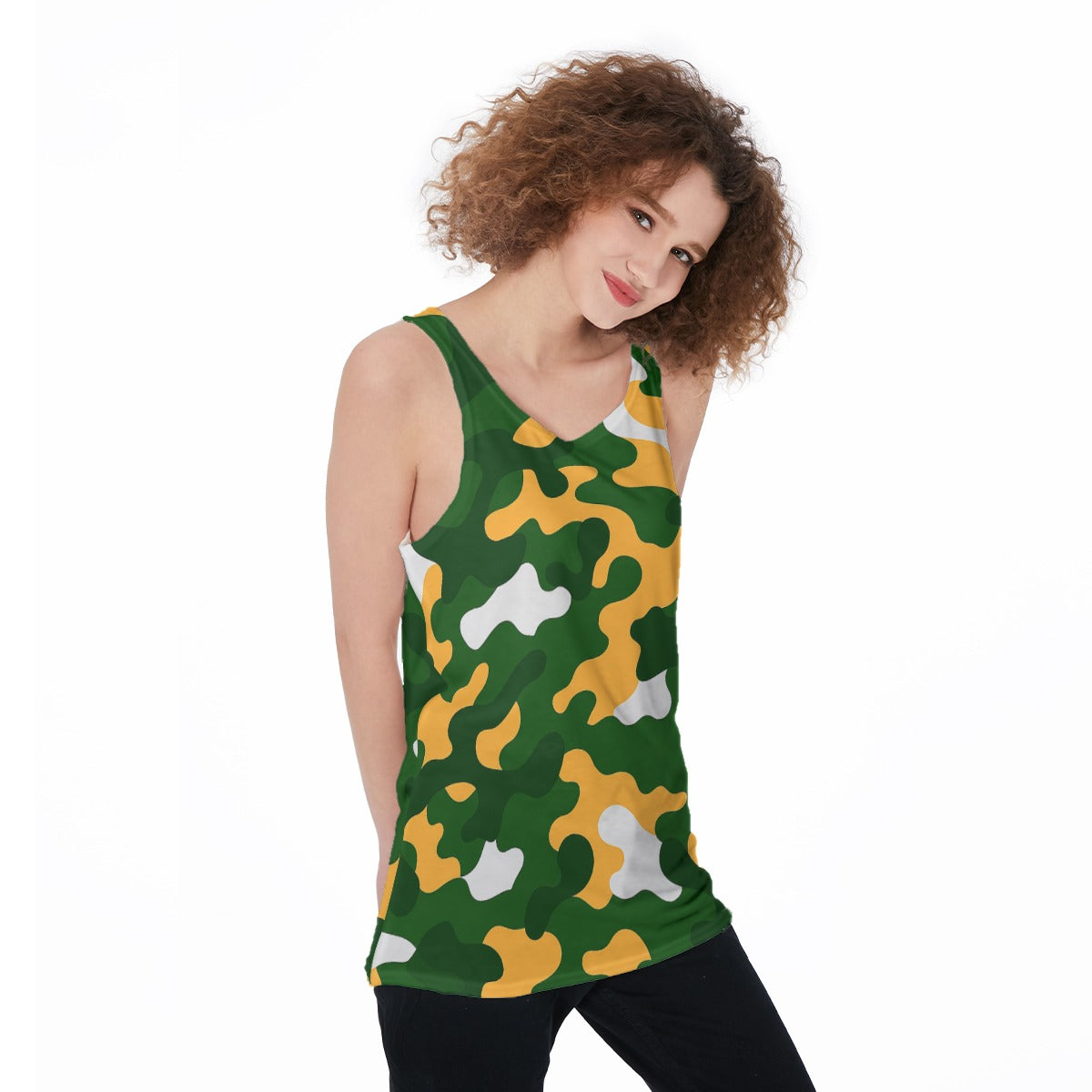 Green Bay Football Game Day All-Over Print Women's Tank Top