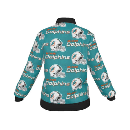 Miami Football Game Day All-Over Print Women's Jacket