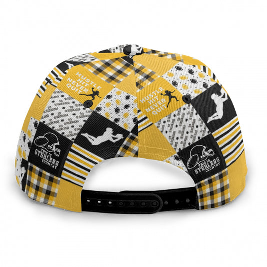 Baseball Cap With Flat Brim