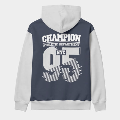 Champion Athletic Department NYC 95 Unisex Hoodie – Retro Streetwear Style