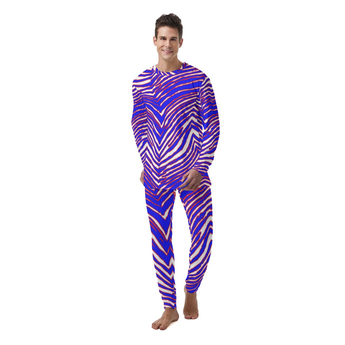 Buffalo Bills Zubaz Men's Pajamas