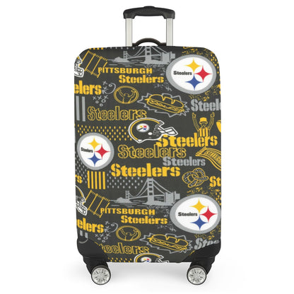 Pittsburgh Steelers All-over Print Luggage Cover