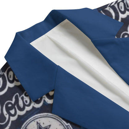 Dallas Cowboys suit Flat Lapel Collar Blazer