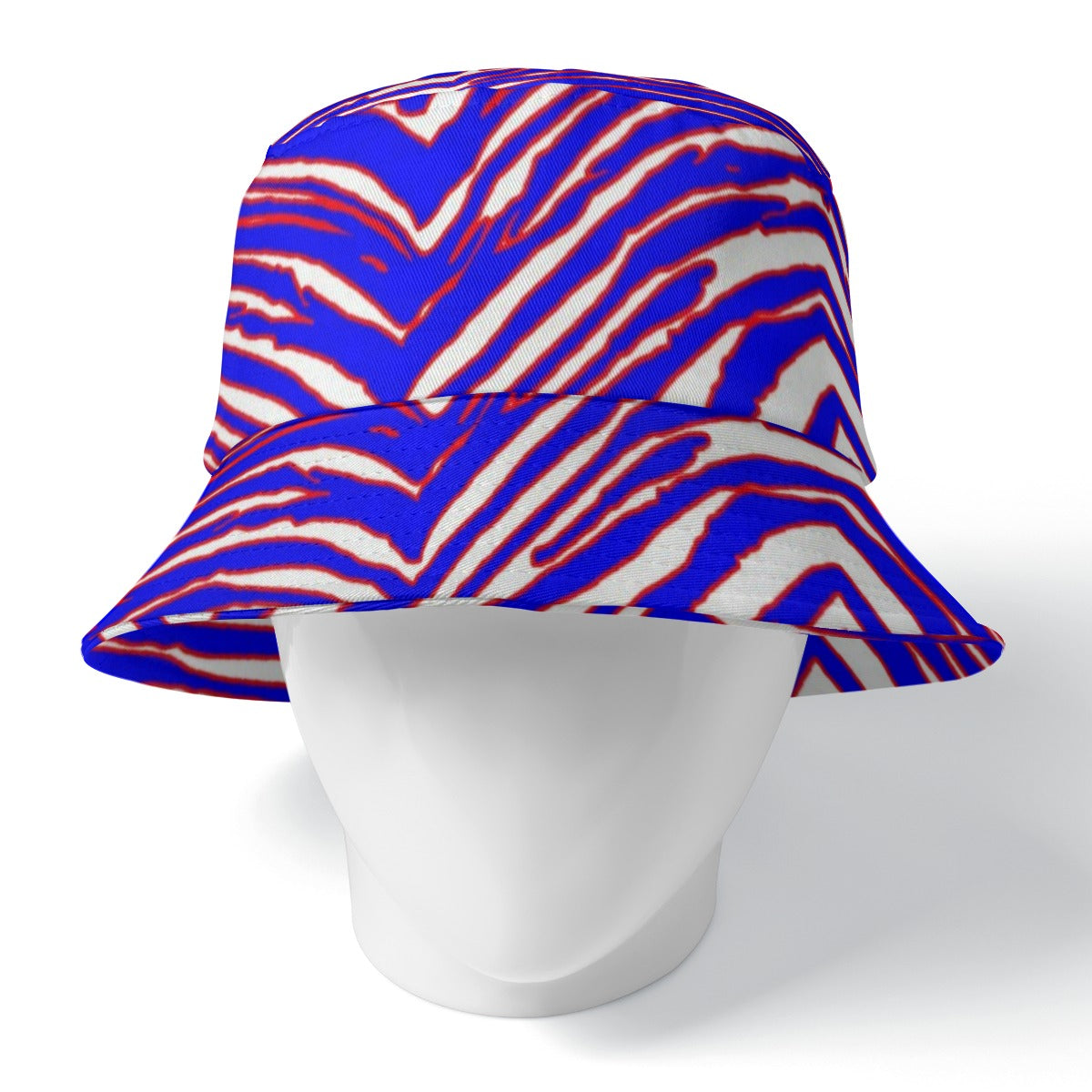 Urban Loegend Zubaz  Buffalo Bills  Double-Side Printing Bucket Hat