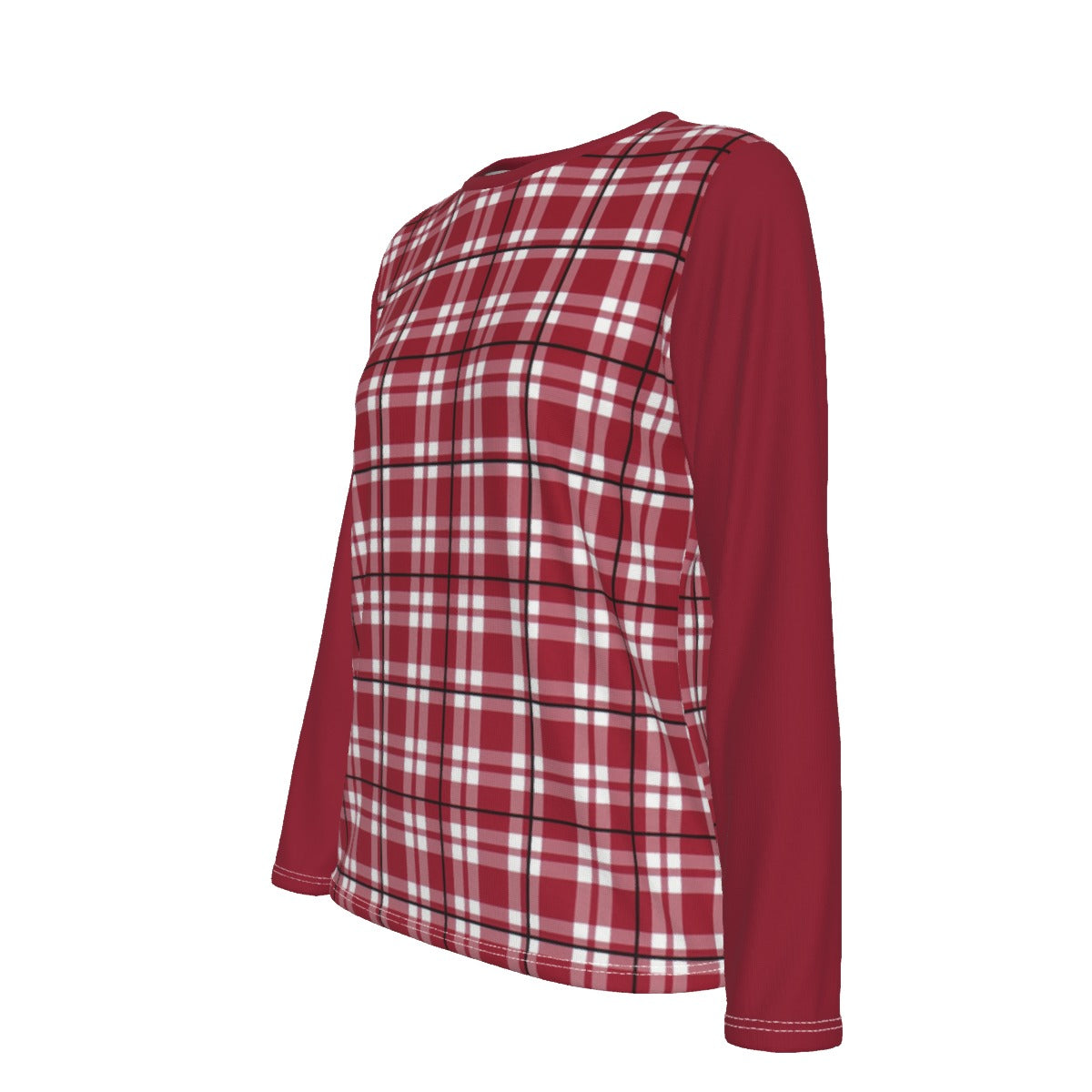 Alabama Tartan plaid Women's Oversized T-shirt | 190GSM Cotton