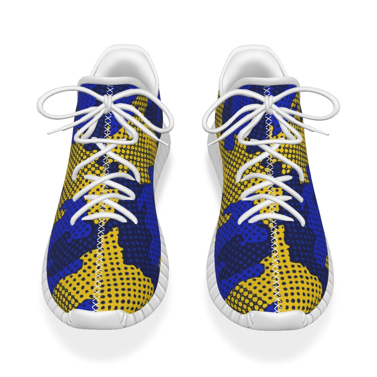 Urban Legend West Virginia Mountaineers Navy Gold White Camo Coconut Sneakers Shoes