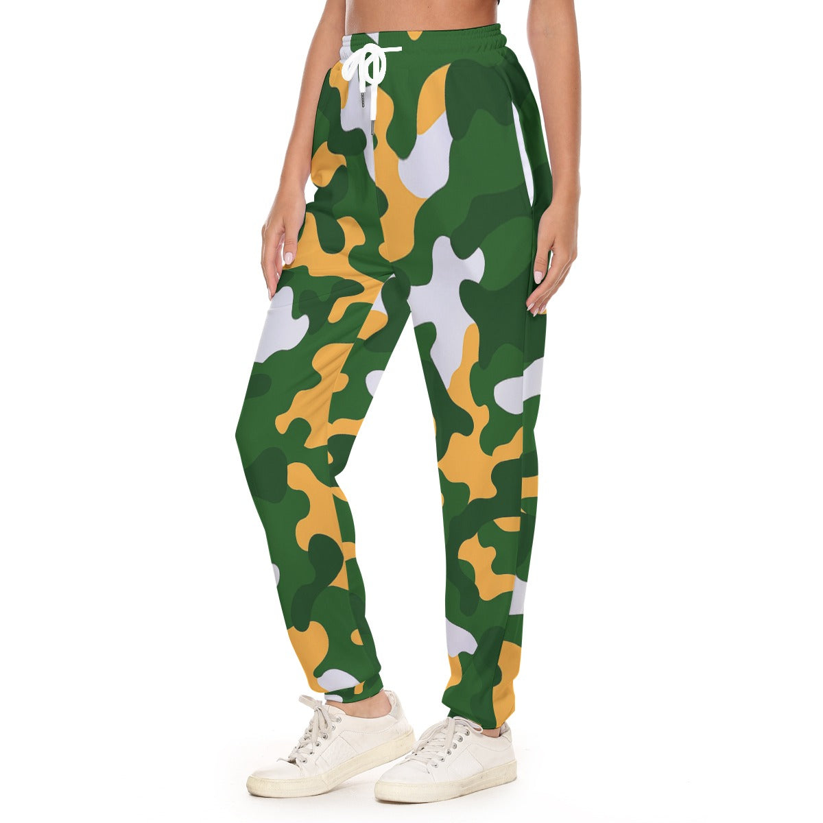Green Bay Football Game Day All-Over Print Women's Casual Pants