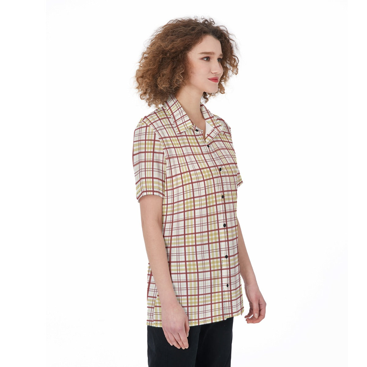 Florida Seminoles tartan plaid Women's Shirt