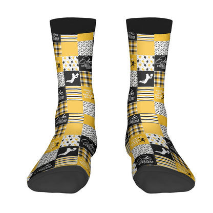Contrast Color Socks For the USA