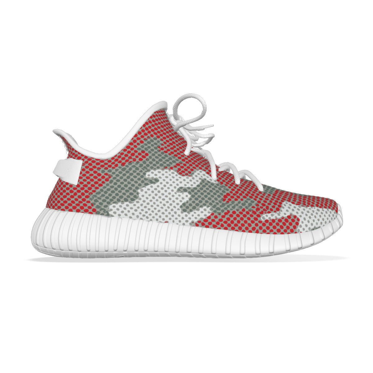 Urban Legend Ohio State Buckeyes Scarlet Gray White Camo Coconut Sneakers Shoes