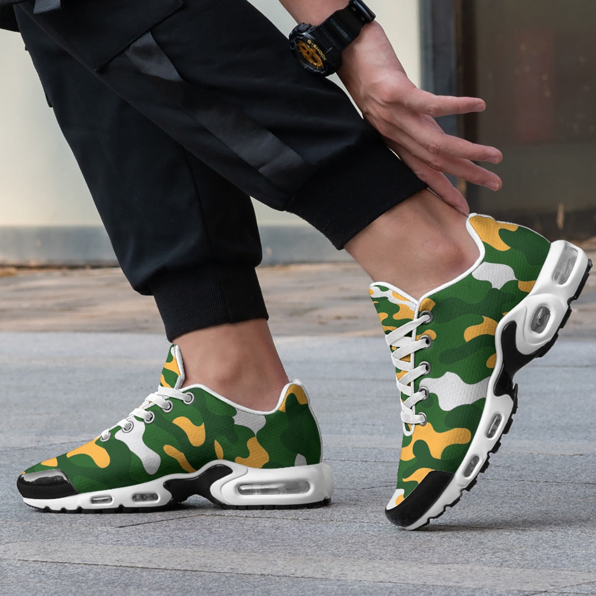 Green Bay Football Game Day Men's Air Cushion Sports Shoes