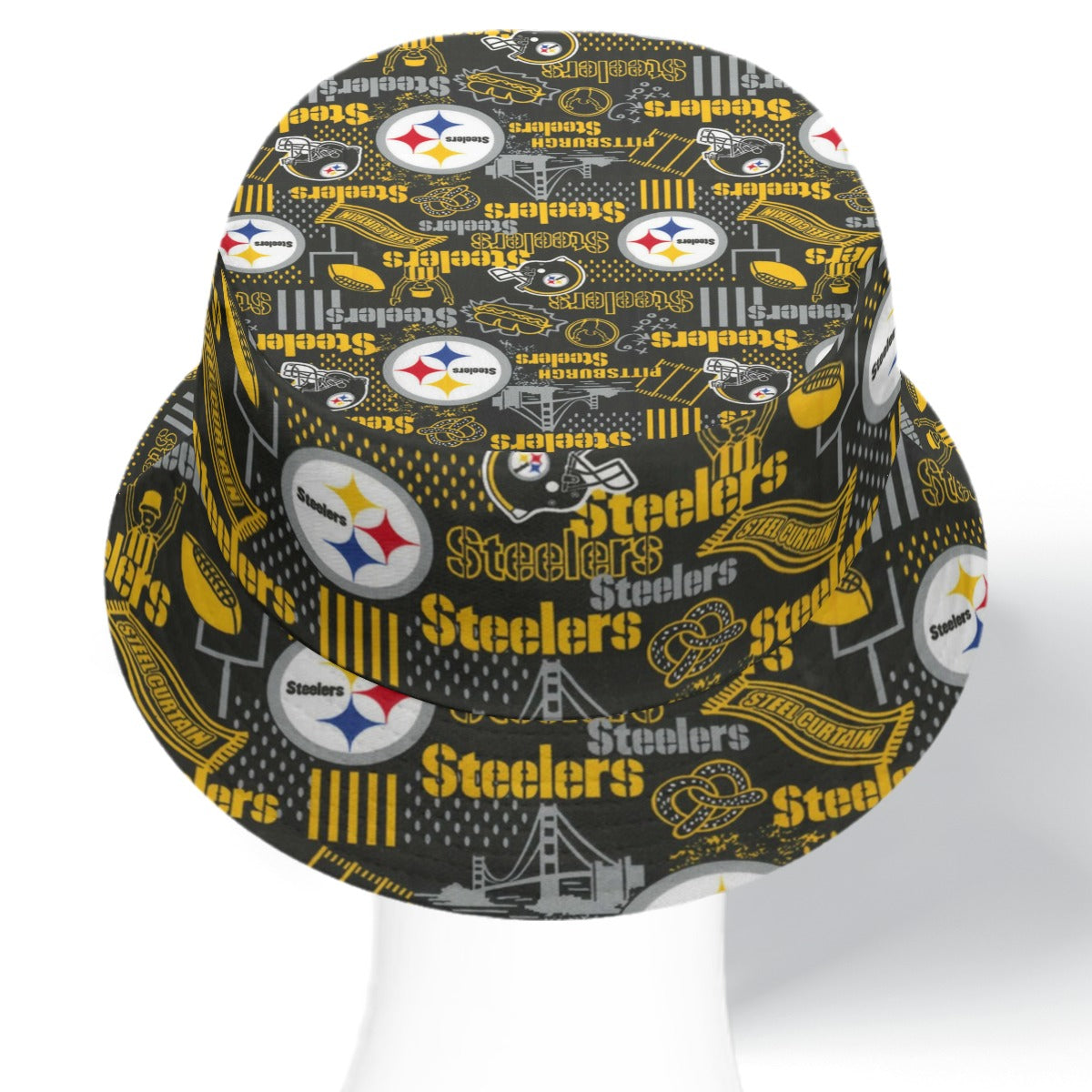 Urban Legend Pittsburgh Steelers Double-Side Printing Bucket Hat