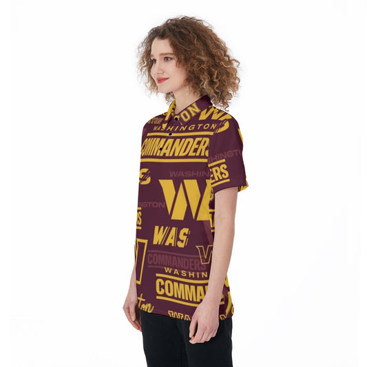 Washington Commanders Women's Polo Shirt