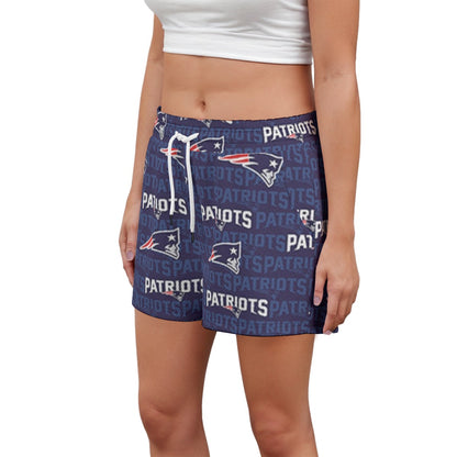 New England Football Game Day All-Over Print Women's Shorts