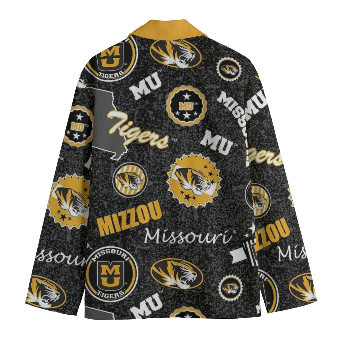 Missouri - Tigers Suit Flat Lapel Collar Blazer