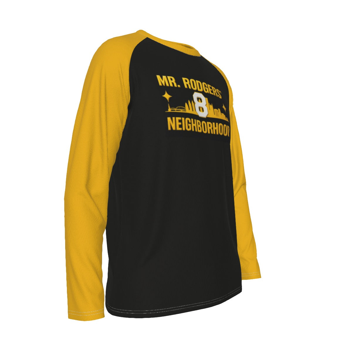 All-Over Print Men's Long Sleeve T-shirt With Raglan Sleeve