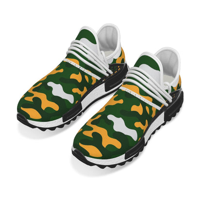 Green Bay Football Game Day All-Over Print Men's Mesh Sneakers