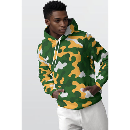 Green Bay Football Game Day All-Over Print Men's Pullover Hoodie