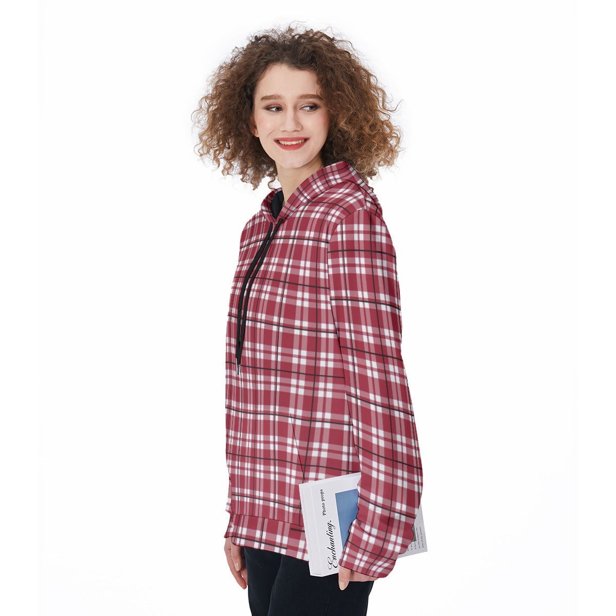 Alabama - Crimson Tide Tartan plaid Women's Pullover Hoodie