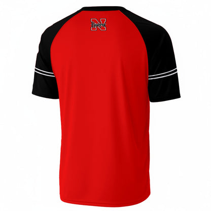 Nebraska Lincoln Cornhuskers V-Neck Short Sleeve T-Shirt