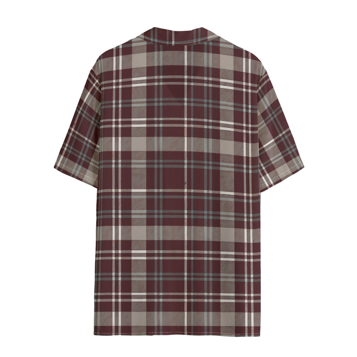 Texas Tartan Plaid A&M - Aggies  Women's Hawaii Shirt | Rayon