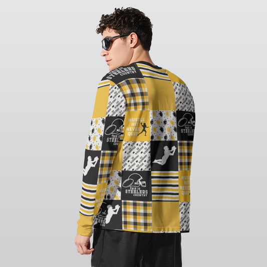 All-Over Print Long Sleeve T-Shirt | 190GSM Cotton