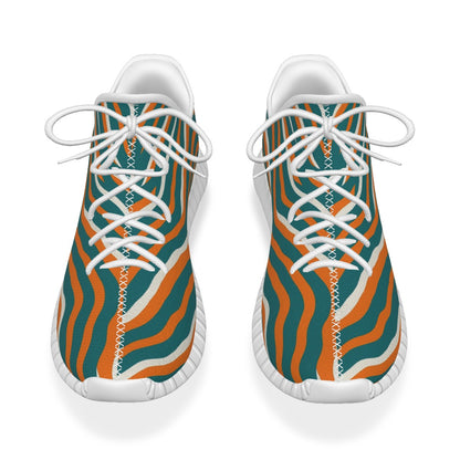 Miami Football Game Day All-Over Print Men's Coconut Shoes