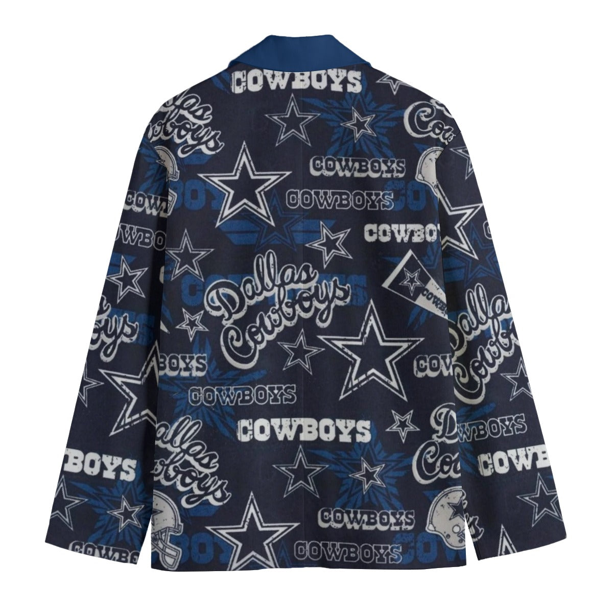 Dallas Cowboys suit Flat Lapel Collar Blazer
