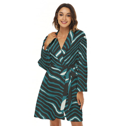 Philadelphia Football Game Day All-Over Print Women's Robe