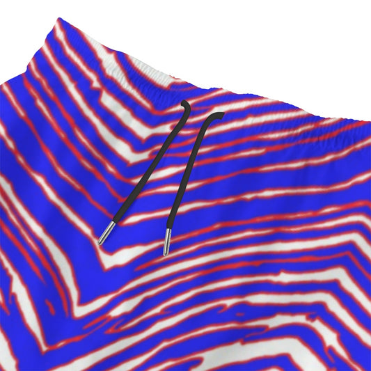 Buffalo Bills Zubaz Men‘s Beach Shorts With Lining