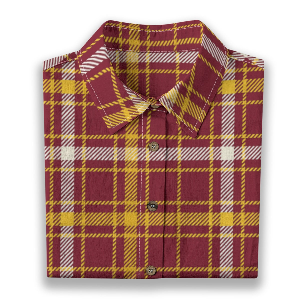 Minnesota Tartan Plaid Golden Gophers Women's Shirt | 125GSM Cotton