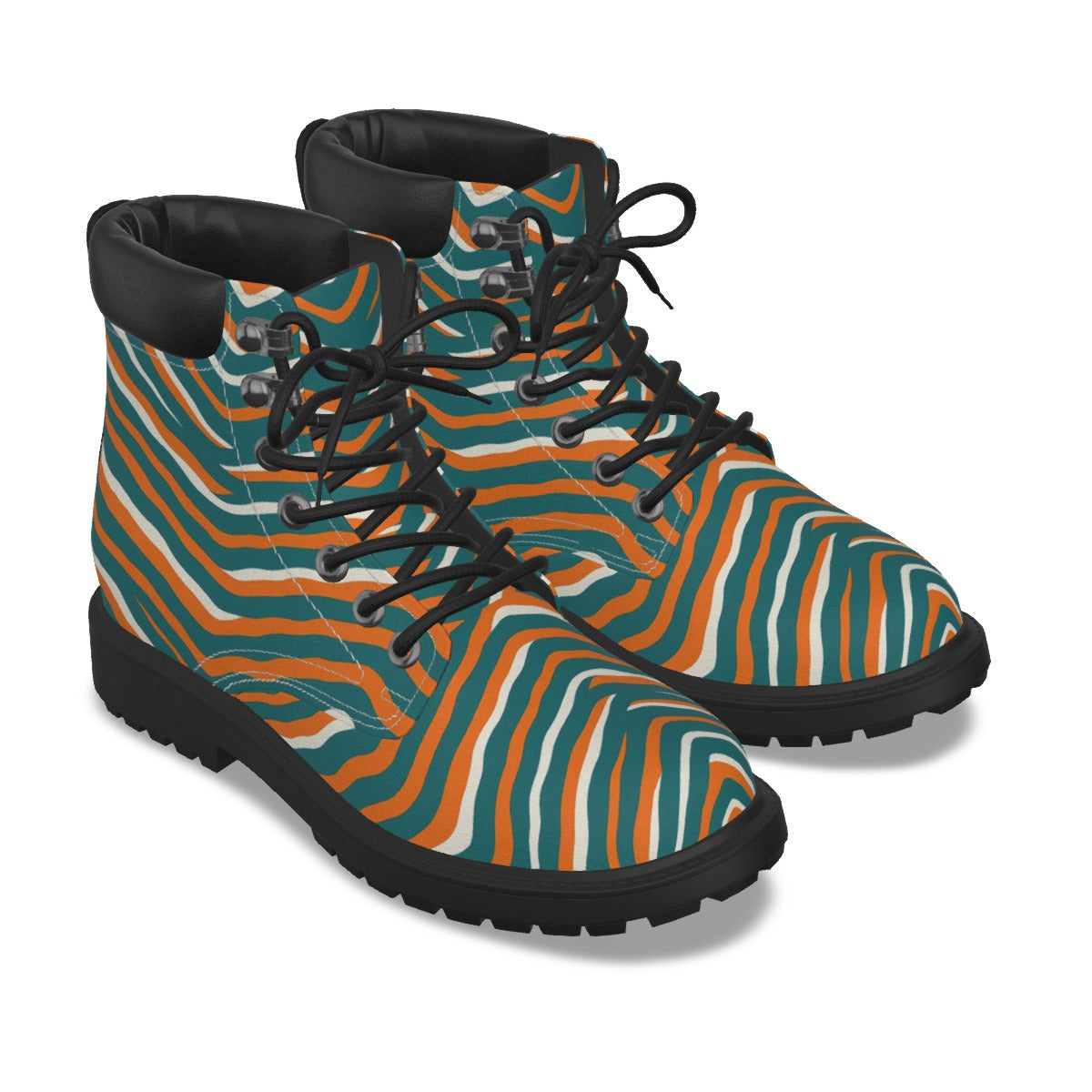Miami Football Game Day All-Over Print Men's Short Boots