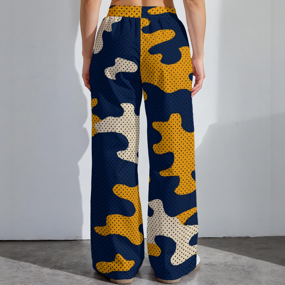 California UC Berkeley Golden Bears camo Women's High-Stretch Casual Pants|290GSM