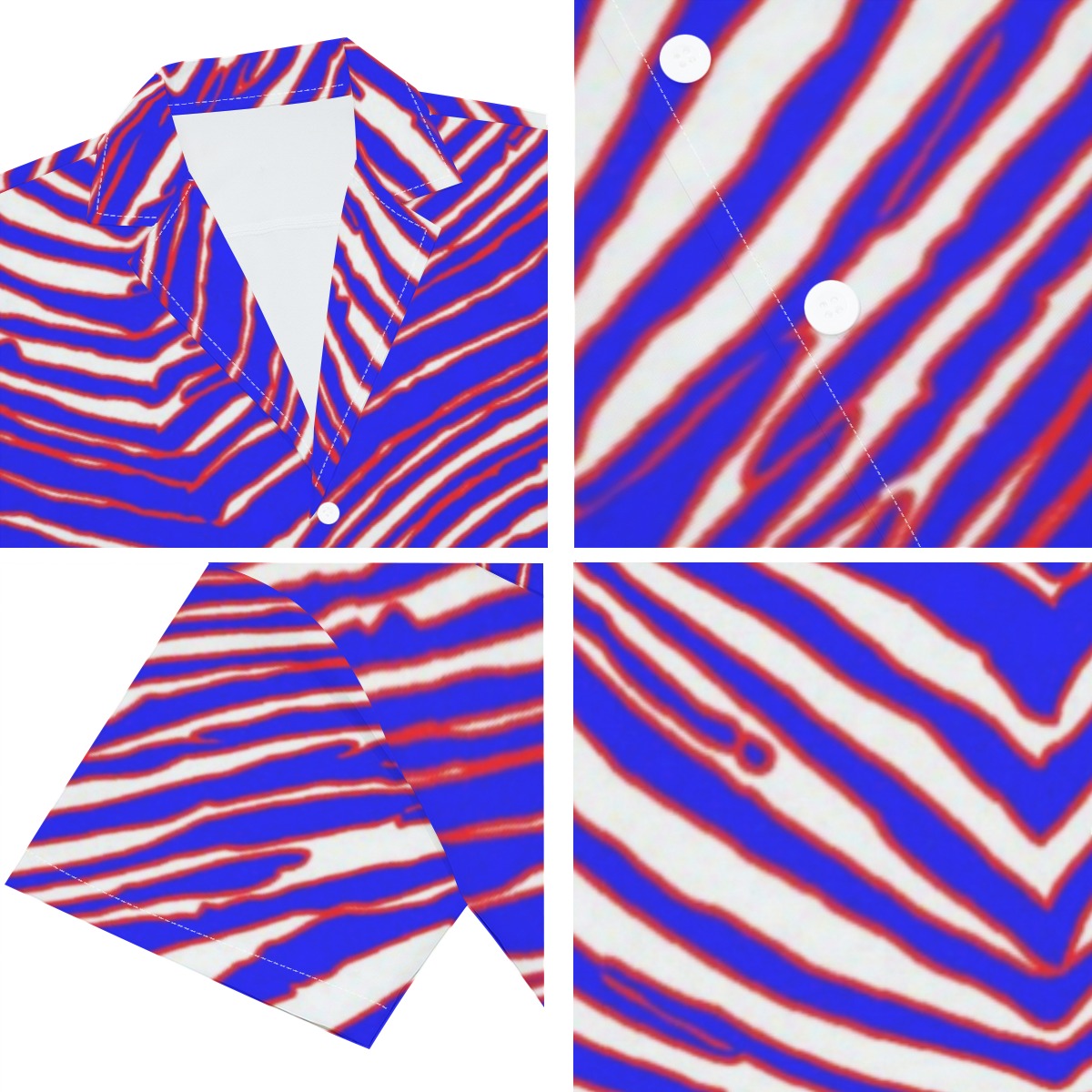 Buffalo Bills Zubaz Men's Deep V-neck Short Sleeve T-shirt