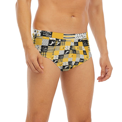 All-Over Print Men's Triangle Low-rise Underwear