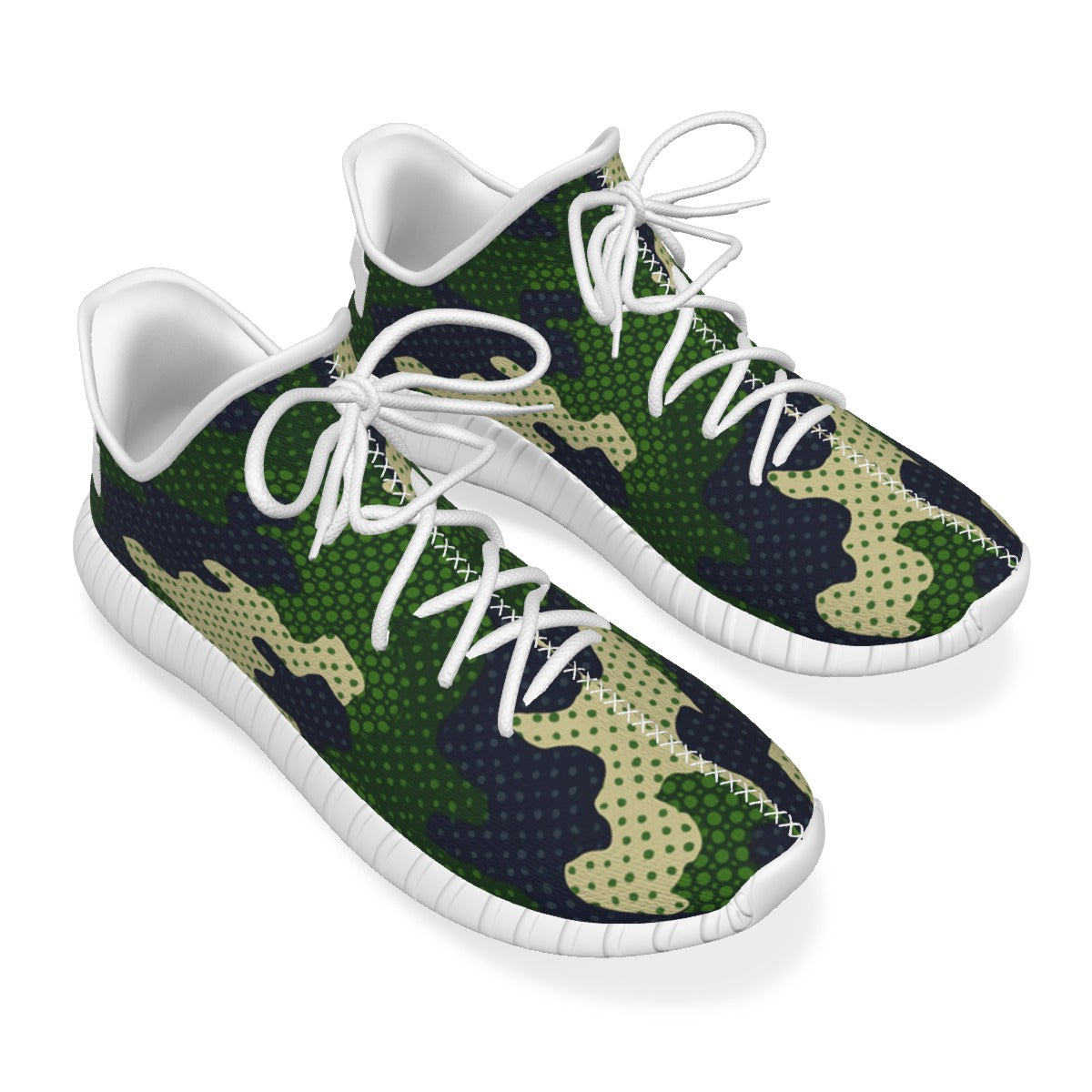 Urban Legend Notre Dame Fighting Irish Navy Gold White Camo Coconut Sneakers Shoes