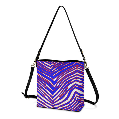 Buffalo Bills Zubaz Minimalist Square Crossbody Bucket Bag