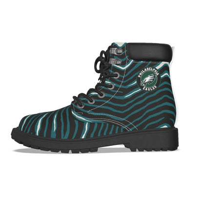 Philadelphia Football Game Day All-Over Print Men's Short Boots