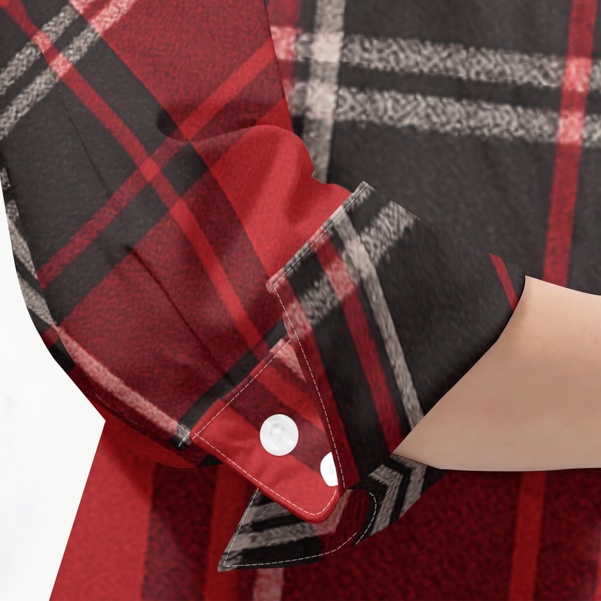 Cincinnati - Bearcats Tartan Plaid  Women's 3/4 Sleeve Shirt