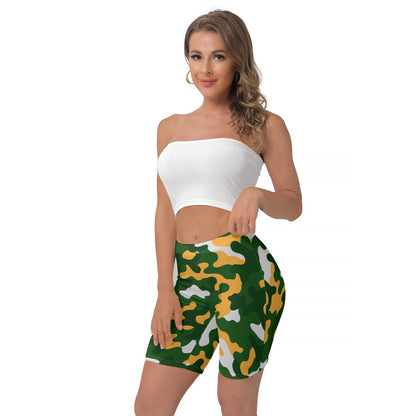 Green Bay Football Game Day All-Over Print Women's Shorts