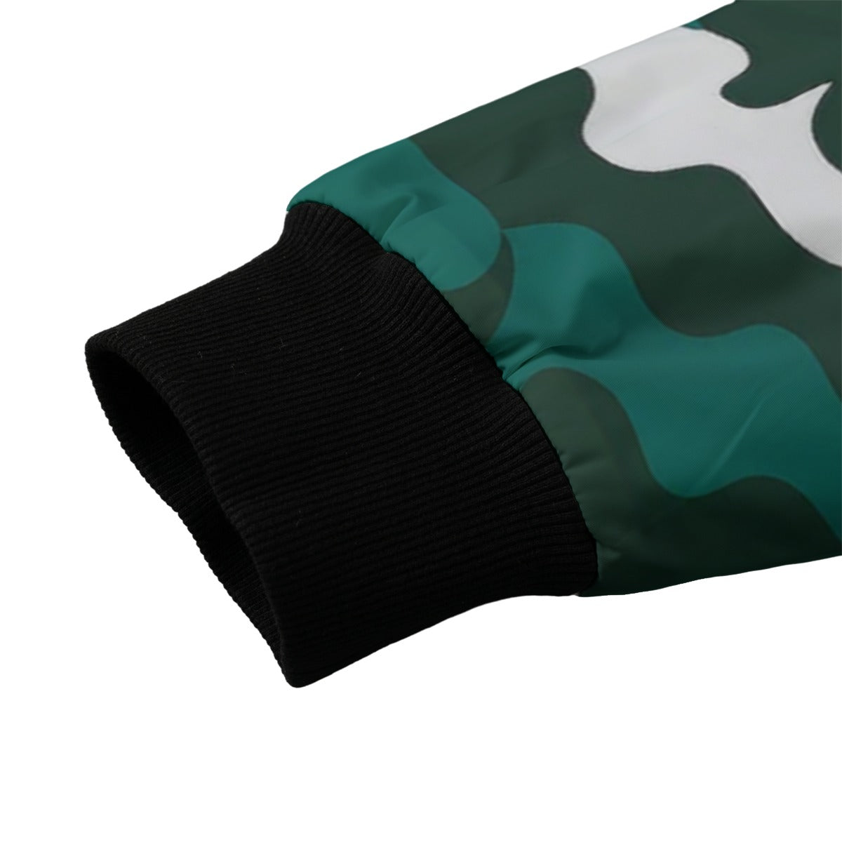 Philadelphia Eagles Camo Fleece Bomber Jacket – Military-Inspired Streetwear Style