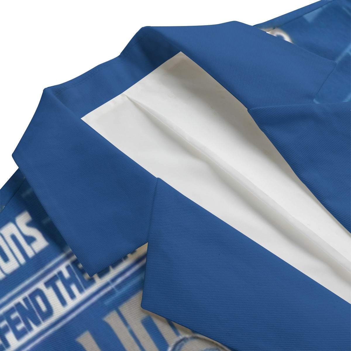 Detroit Lions suit Flat Lapel Collar Blazer