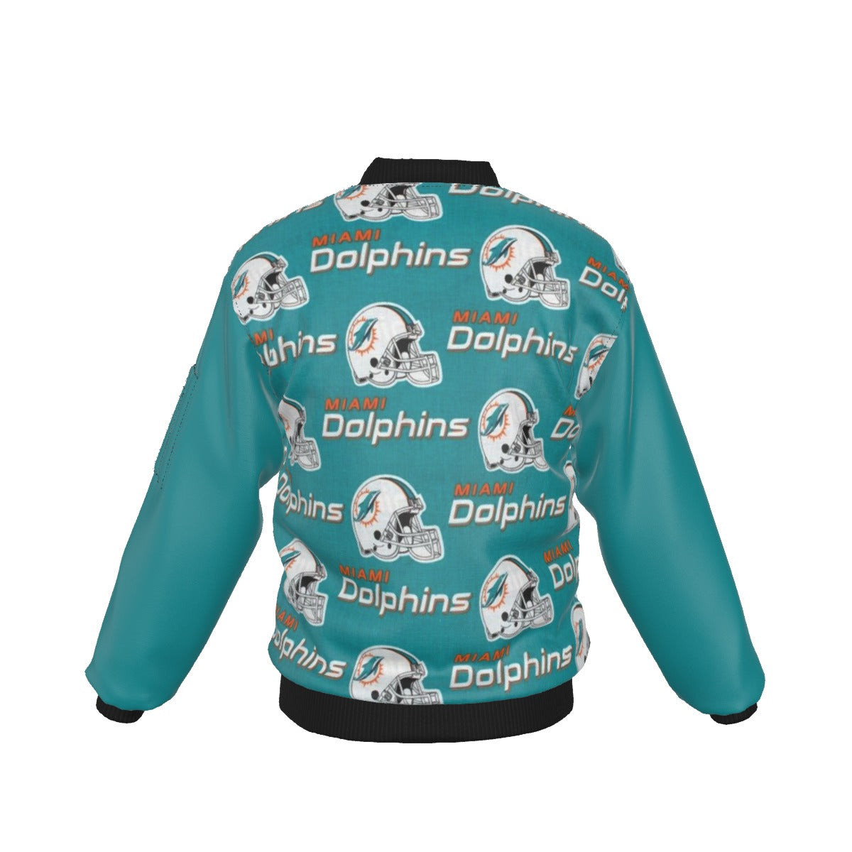 Miami Football Game Day All-Over Print Men's Bomber Jacket With Sleeve Pocket
