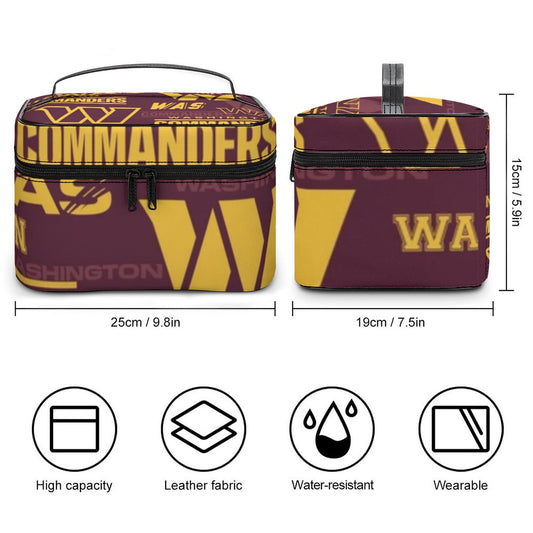 Washington Commanders Large Capacity Toiletry Organizer Bag