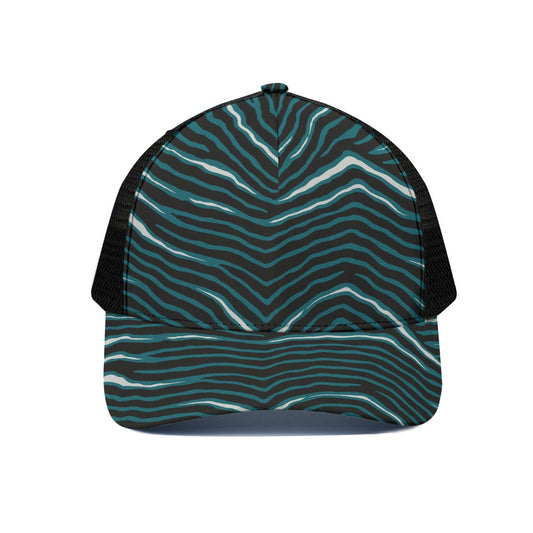 Philadelphia Football Game Day Unisex Trucker Hat With Black Half-mesh