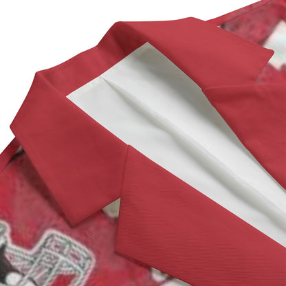 Utah - Utes Game Day Flat Lapel Collar Blazer
