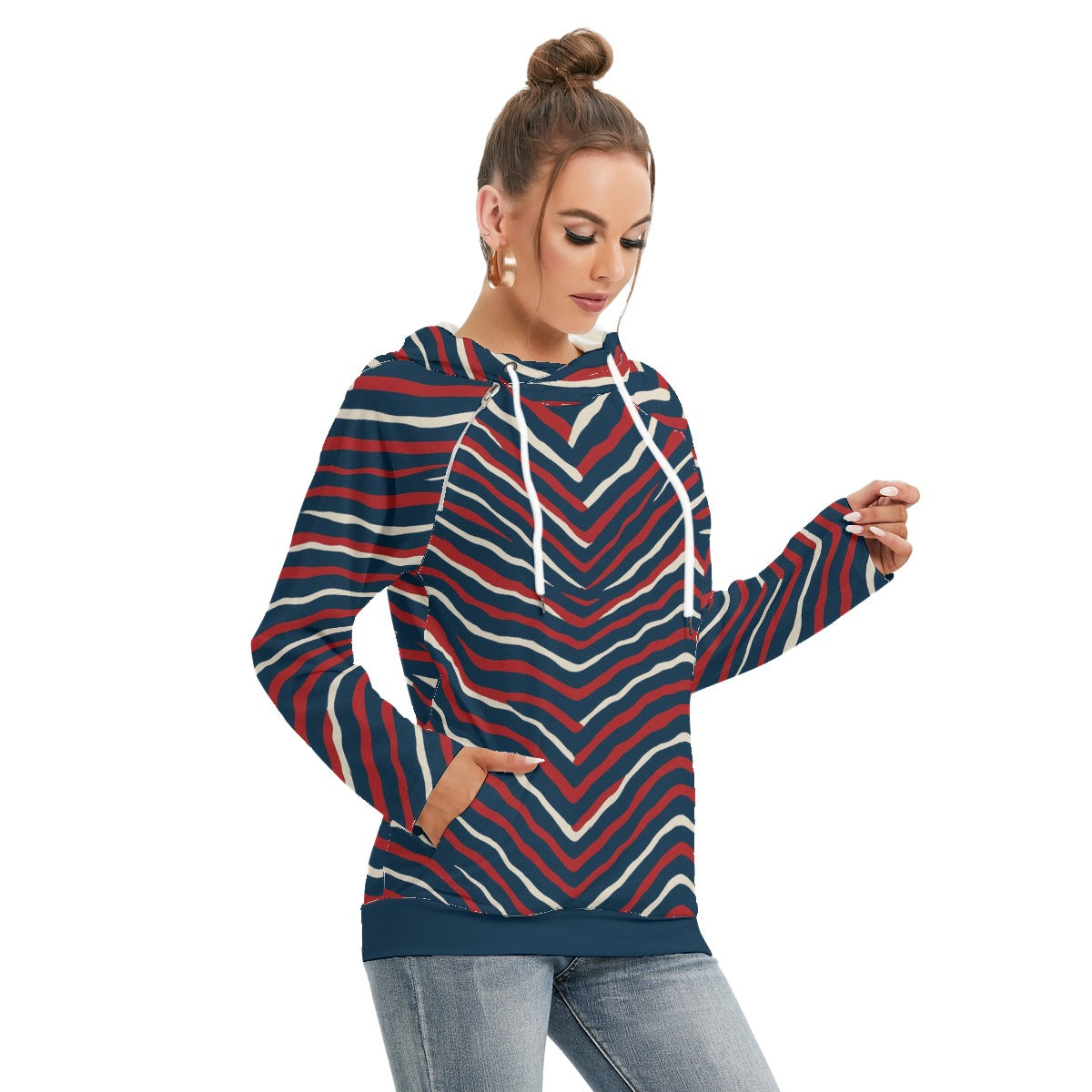 SD HUESCA Women's Hoodie With Double Hood