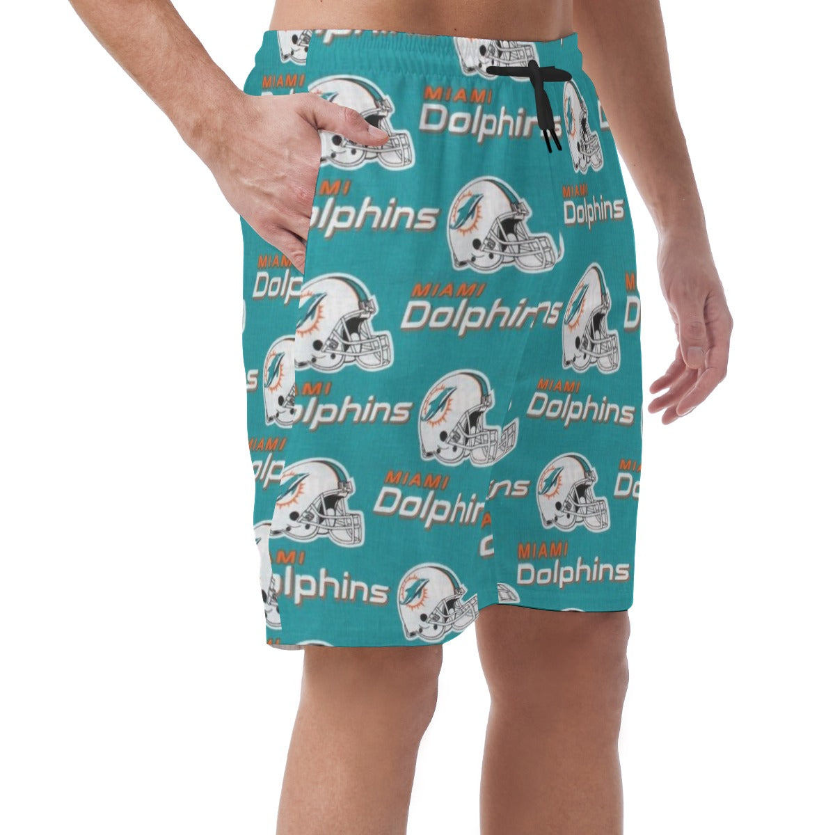 Miami Football Game Day All-Over Print Men's Casual Short Pants